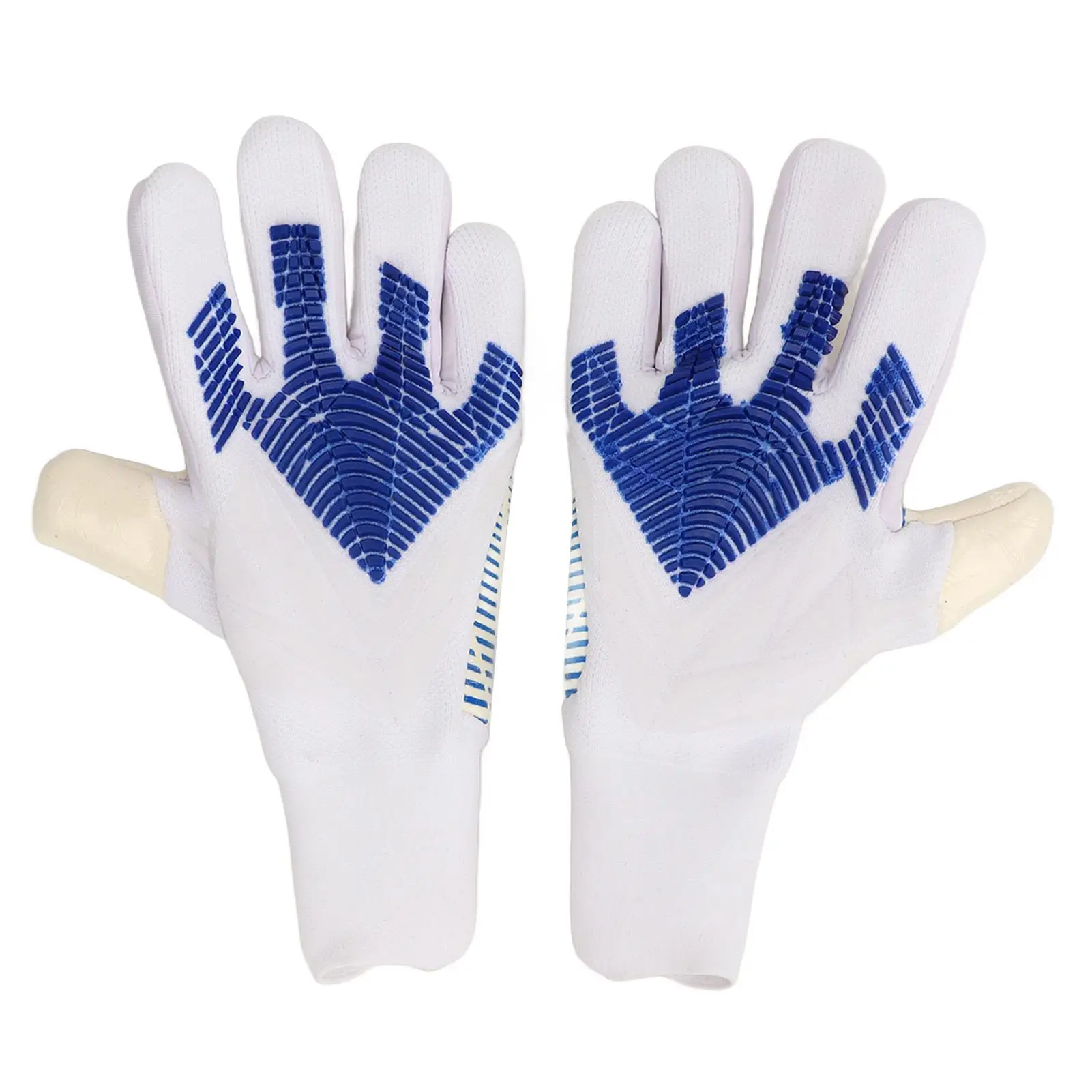 Premium for football Goalkeeper Gloves - Strong Grip, Comfortable Fit, Breathable Protection for Training - White