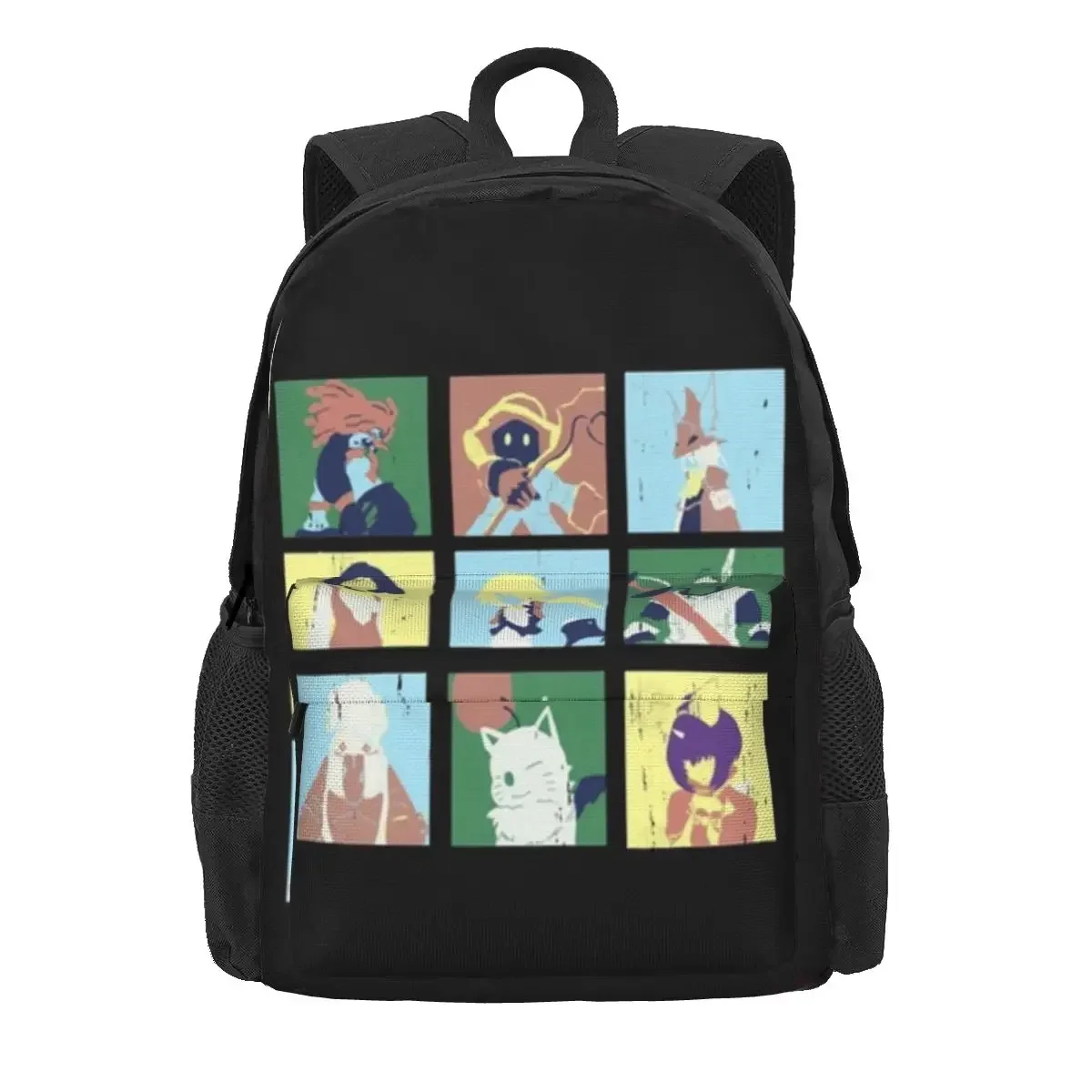 

Final Fantasy IX Рюкзаки для мальчиков и девочек Книжная сумка Детские школьные сумки Детский рюкзак с героями мультфильмов Дорожный рюкзак Сумка на плечо