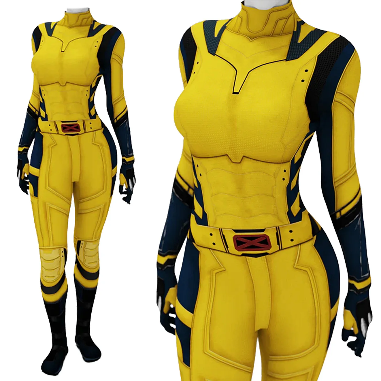 Movies Wolverine Cospaly Costume COS James Howlett Jumpsuit for Supeohero Performance Halloween Carnival Superhero Tights Zentai