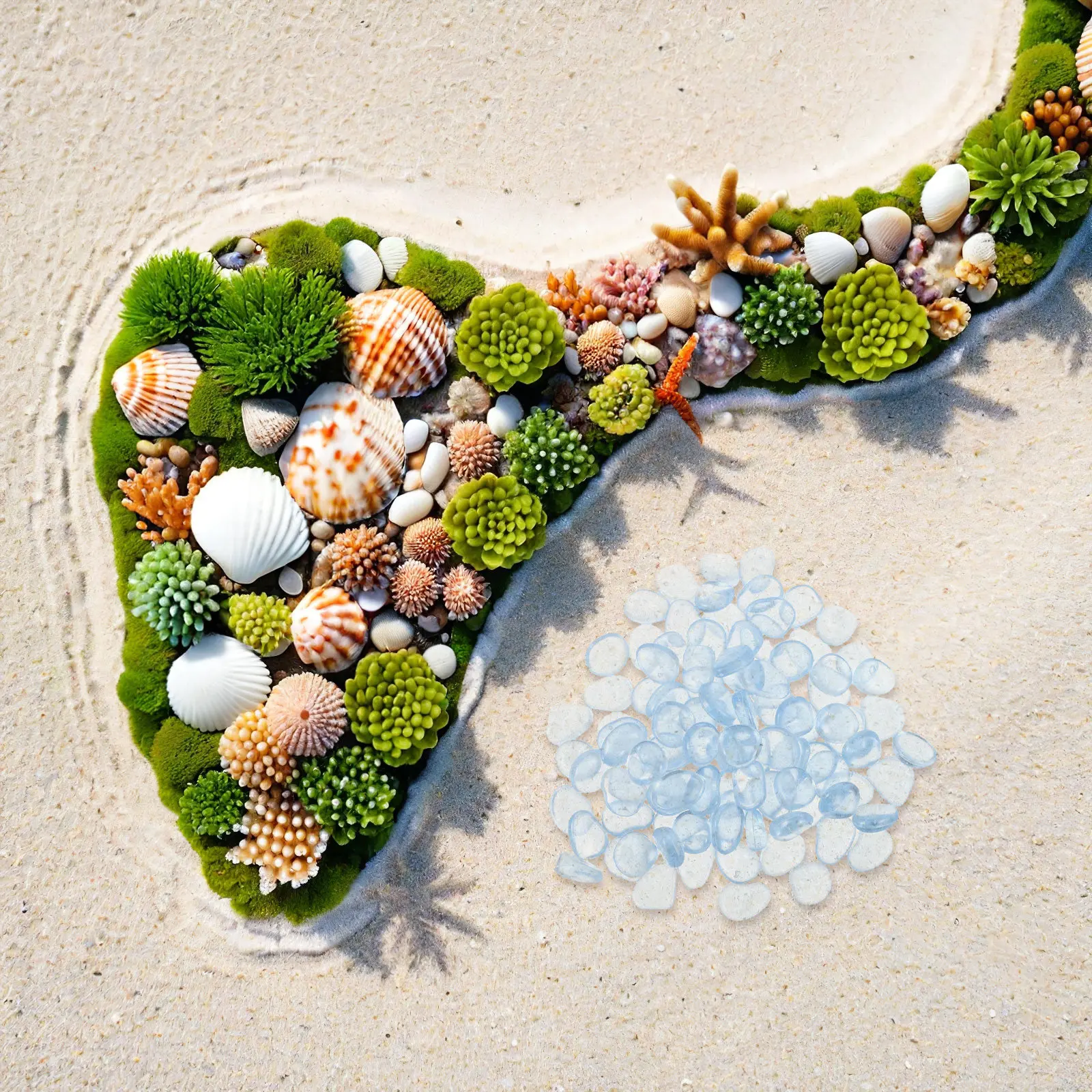 

200 шт. светящихся в темноте камешков для сада, декоративные светящиеся камни на солнечных батареях для ландшафтного дизайна, дорожек и патио