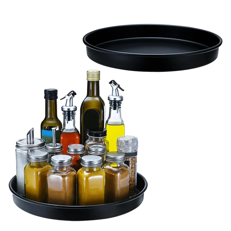 ETRT 2PCS Black Lazy Organizer 10