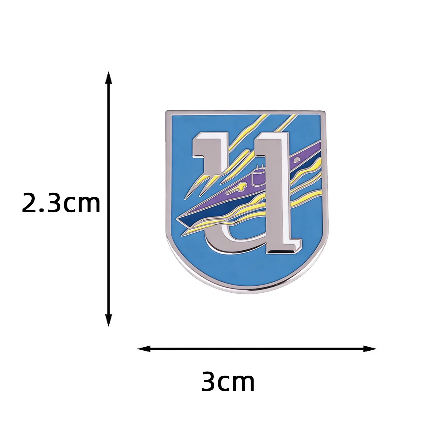 Deutsche U-Boot-Embleme Emaille-Pin-Set Kriegsmarine Militärabzeichen-Kollektion Historisches Erinnerungsstück Geschenk für Fans