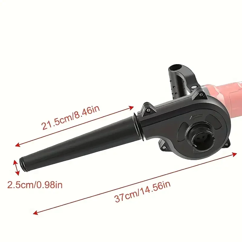 Outdoor garden leaf blower vacuum cleaner angle grinder modified small household handheld dust removal and blowing machine ﻿