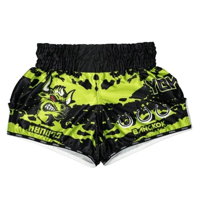 2026 Summer Boxing Shorts Clothing Mma Muay Thai Kickboxing Fight Muaythai Men Breathable Combat Sports Absorbing Boxing Shorts