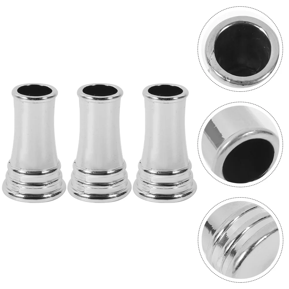 

3Pcs Copper Pen Stand Metal Single Pen Holder Smooth Finish Desktop Storage for Fountain Brush Quill Pens Home Office Decor