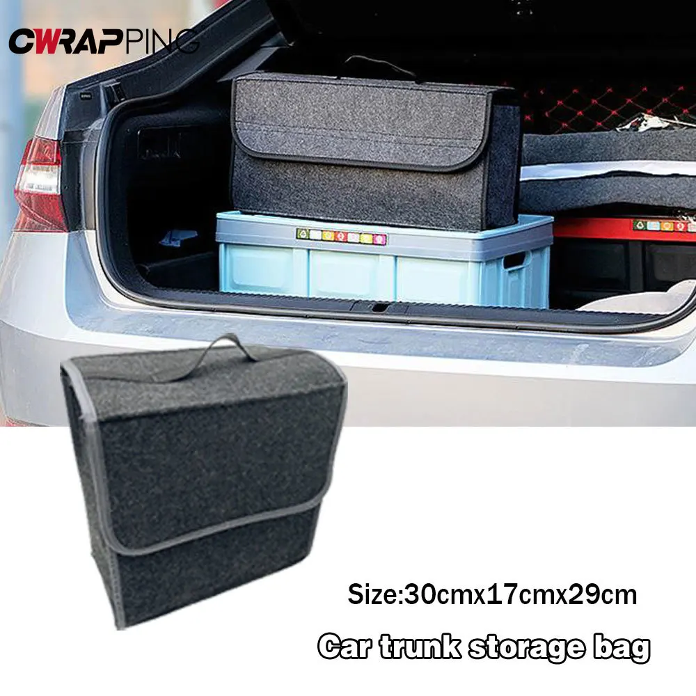 Auto Kleine Größe Kofferraum Organizer Anti Slip Fracht Werkzeug Boot Lagerung Organizer 30x17x29 cm