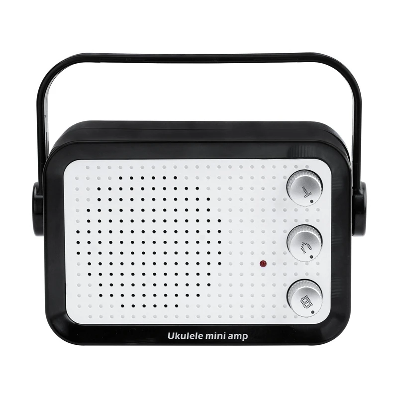 BELCAT Mini Guitar Amplifier Amp Speaker 3W With 6.35Mm Input 1/4 Inch Headphone Output Supports Volume Tone Adjustment