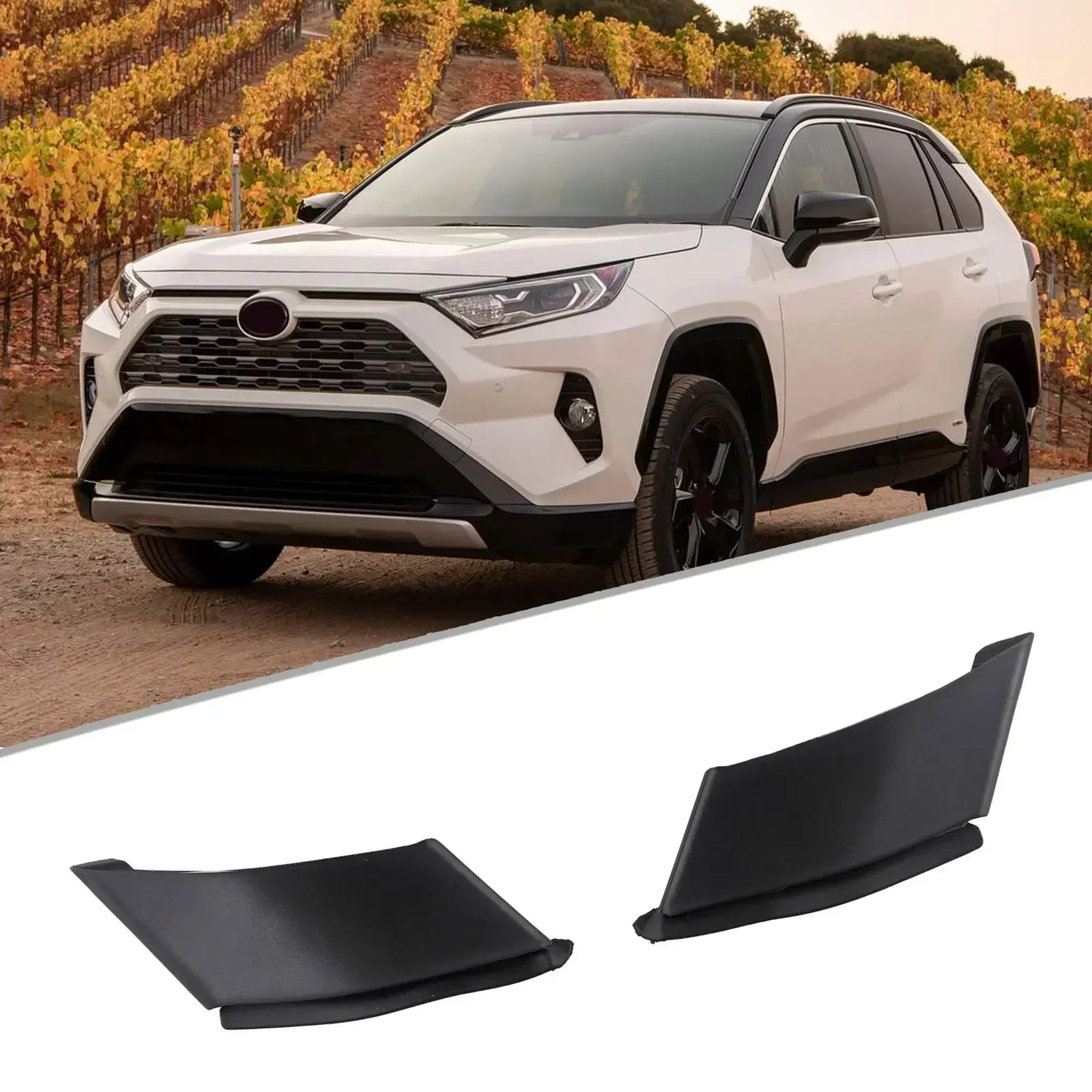 Car Sides Front Door Window Pillar A Cover For Toyota For RAV4 2019-2023 60118-0R070 A-pillar Left Right Trim Panel Cover