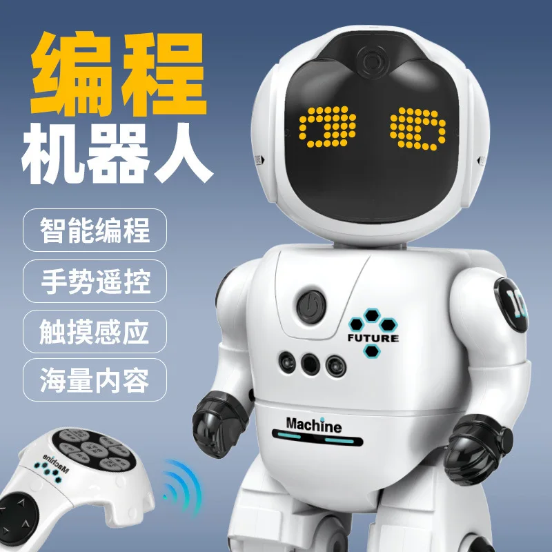 Intelligent RC Robot Action Programmable Song And Dance Action Gesture Sensing Robot Toys Puzzle Children Toys