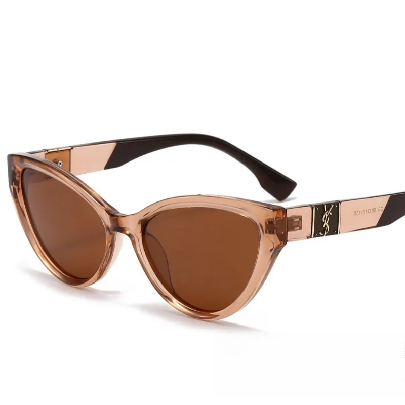 Kacamata Hitam Mata Kucing Trendi 2025 - Perlindungan UV400 Terpolarisasi - Nuansa Berkendara Mewah Wanita - Kacamata Hitam Fashion Kelas Atas