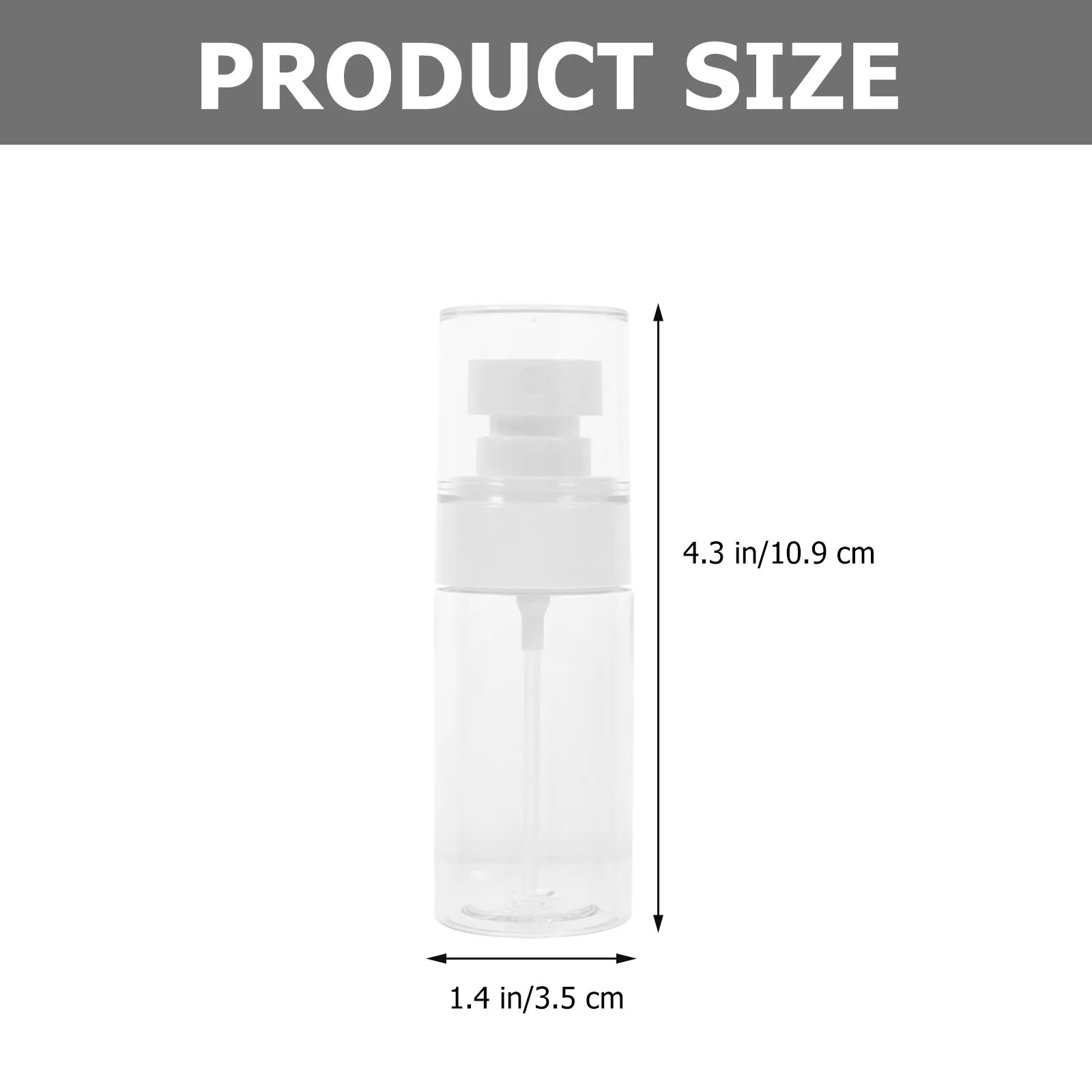 Travel Size Spray Bottles 5 Pack Refillable Fine Mist Sprayers for Face Toner Hair Care and Aromatherapy view 4