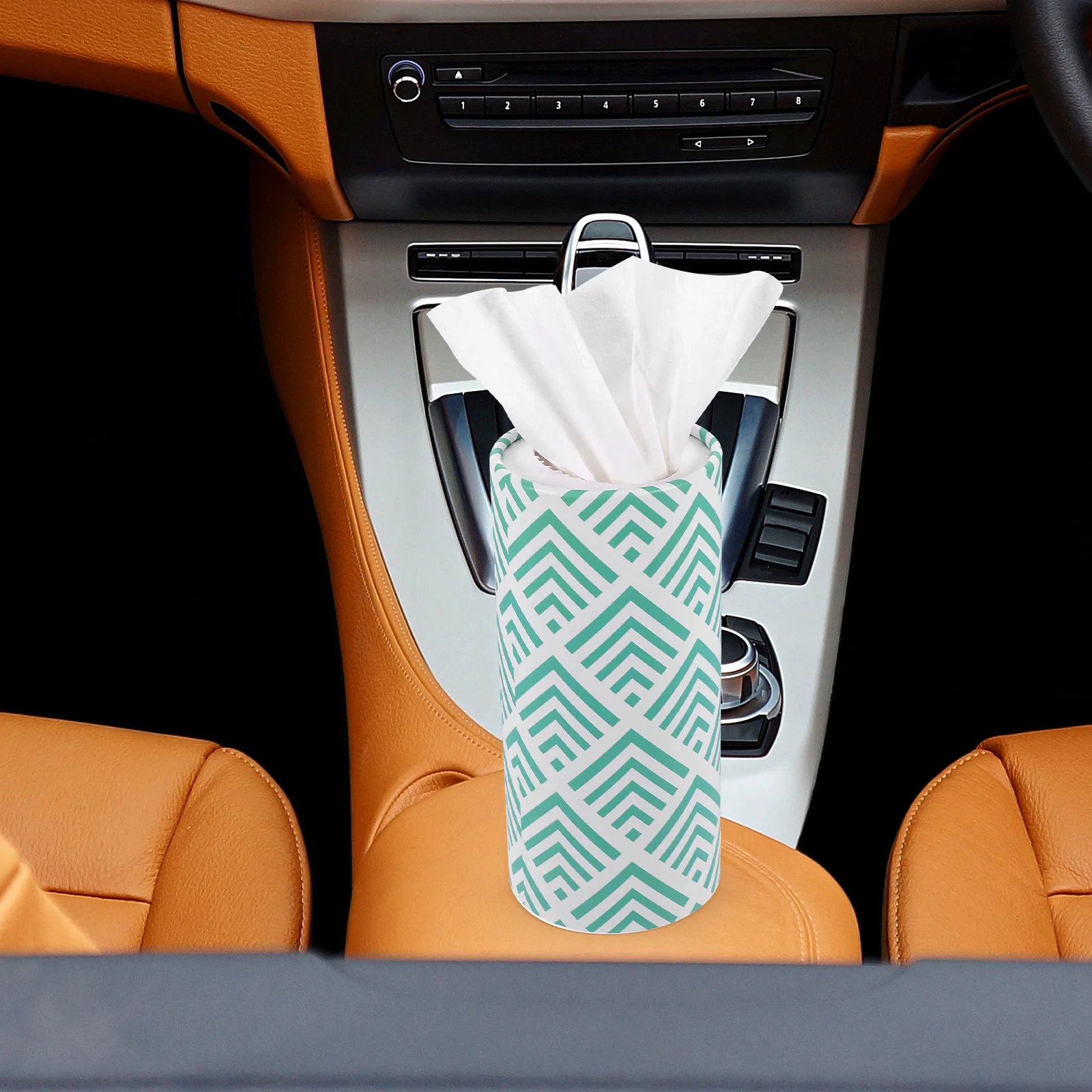 3 Pcs Cylinder Pumping Paper Car Visor Tissue Tissues with Lotion Automotive Convenient Facial Supply Wet Wipes Travel