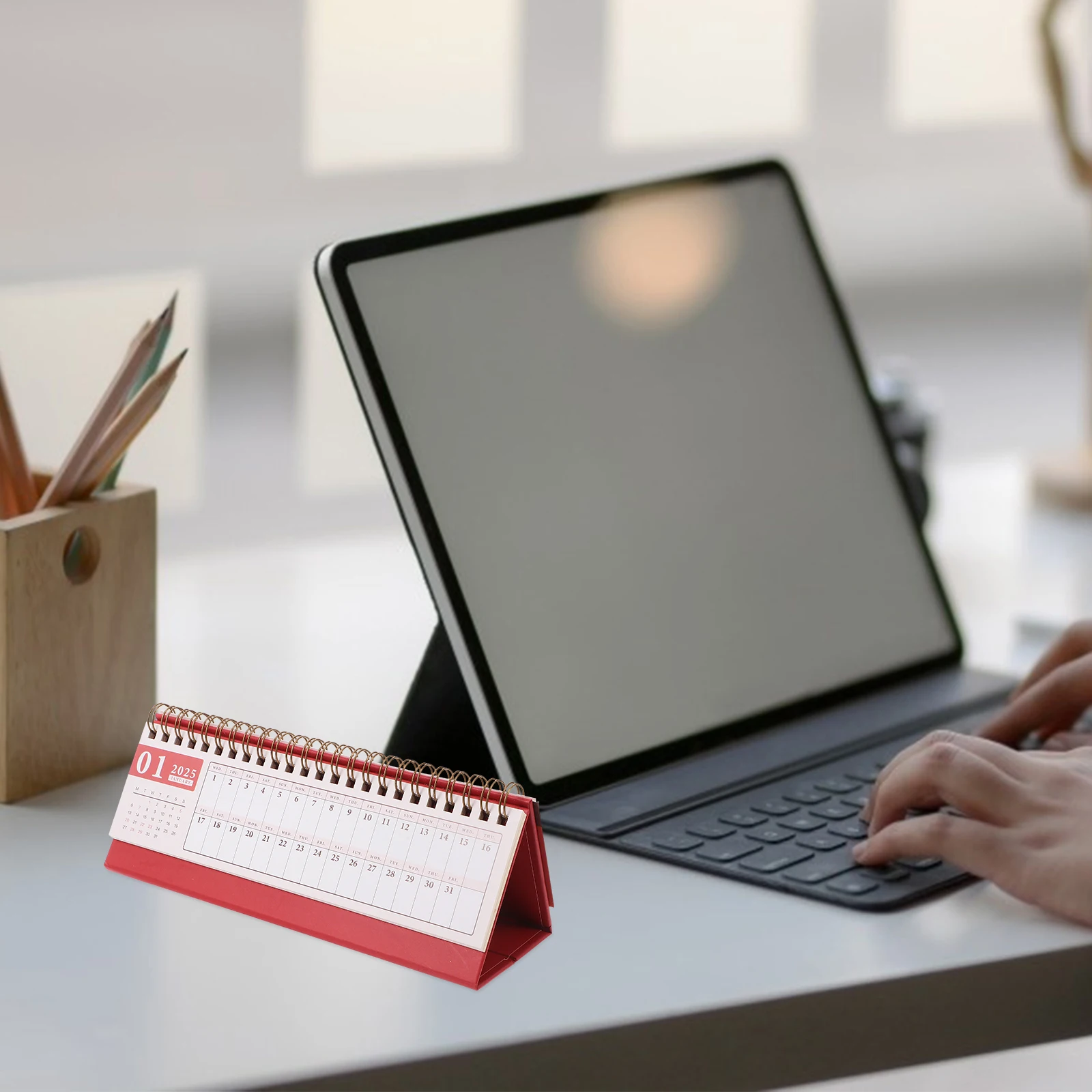 2025 مكتب صغير أفقي مخطط صغير دوامة ملزمة الدائمة الوجه مذكرة قائمة تودو غرامة ورقة سطح المكتب الجدول الزمني المنظم