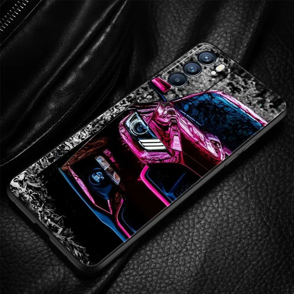 Sport Car Golf 7 Case For Oppo Find X6 Pro X5 A54 A53 A52 A9 2020 A15 A95 A17 A16 A76 A74 A57 Reno7 Reno6 Pro Plus 5G Soft Cover