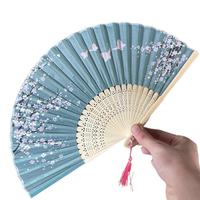 1pcs Ancient bamboo fan Chinese Japanese Bamboo Fans Craft Gifts Women Dance Performance Props Home Decoration Ornaments
