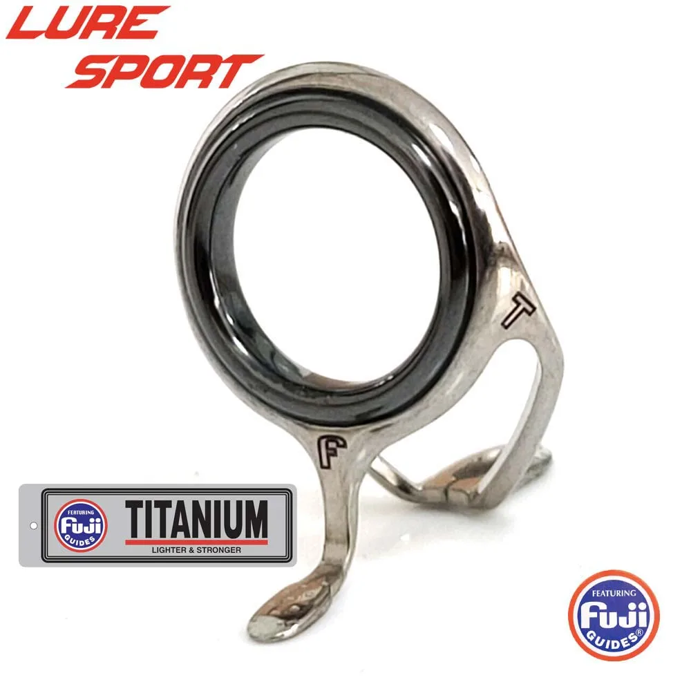 2pcs Titannium Frame FUJI T-LRVTG TORZITE ring T-LRVSG SIC ring guide Rod Building component Repair DIY Accessory Japan view 5