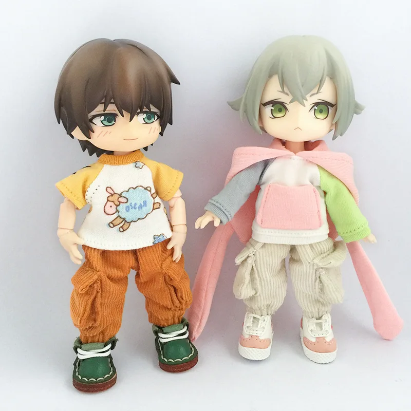 ใหม่ Ob11สุกี้กระเป๋าตุ๊กตากางเกง Corduroy ตุ๊กตากางเกงอุปกรณ์เสริมสำหรับ Nendoroids, Ob11ตุ๊กตา,Gsc,molly,Dod ตุ๊กตา