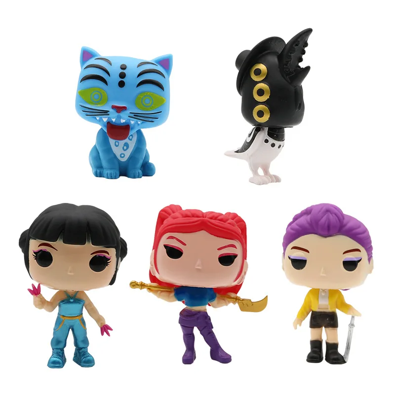 Kpop Boy Band – figurines d'action de Style poupées, jouet à collectionner, cadeaux d'anniversaire pour adultes, décoration de gâteau, décoration de bureau tendance