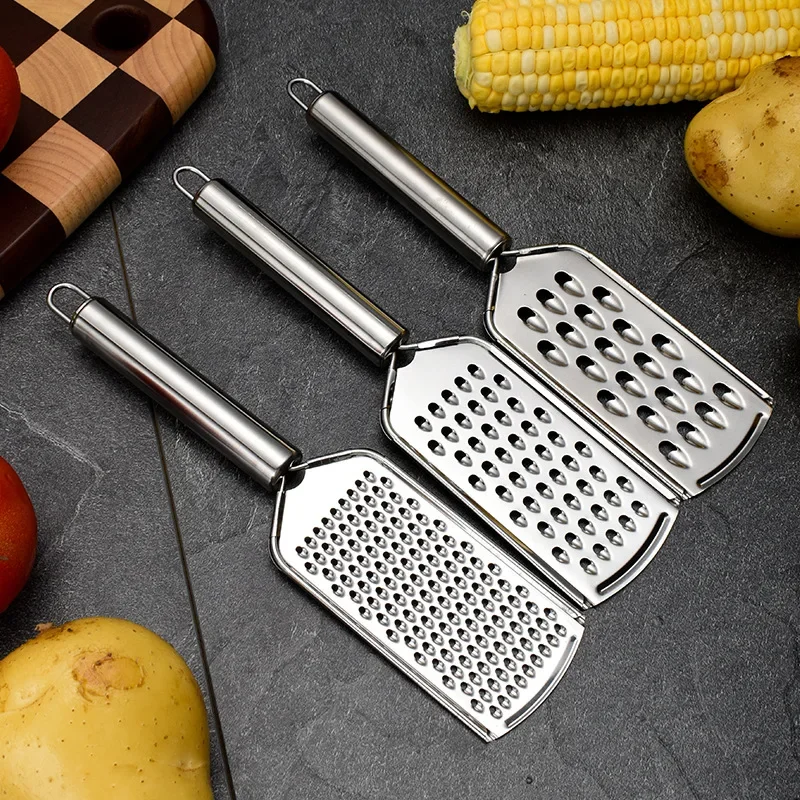 Multi-Purpose Cheese Lemon Grater for Fruit Vegetables Stainless Steel Potato Carrot Slicer Peeler Food Crusher Kitchen Gadgets