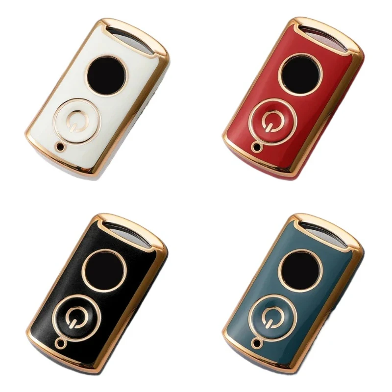 

For Yamaha Nmax 2021/2022 NVX NVX155 XMAX XMAX300 QBIX AEROX JAUNS 2018 2019 TPU Motorcycle Remote Key Case Cover Shell Fob