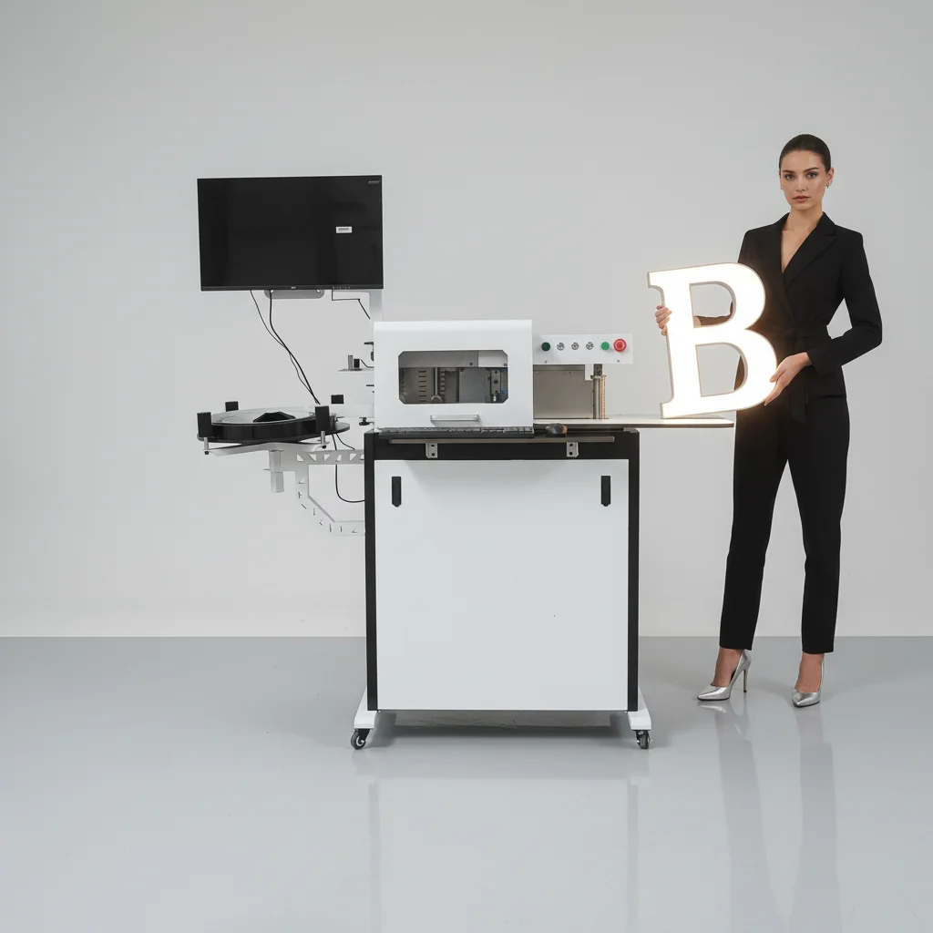 BYTCNC Automatic Channel Letter Bender Advertising 3D Sign Logo Aluminum CNC Channel Letter Bending  Machine