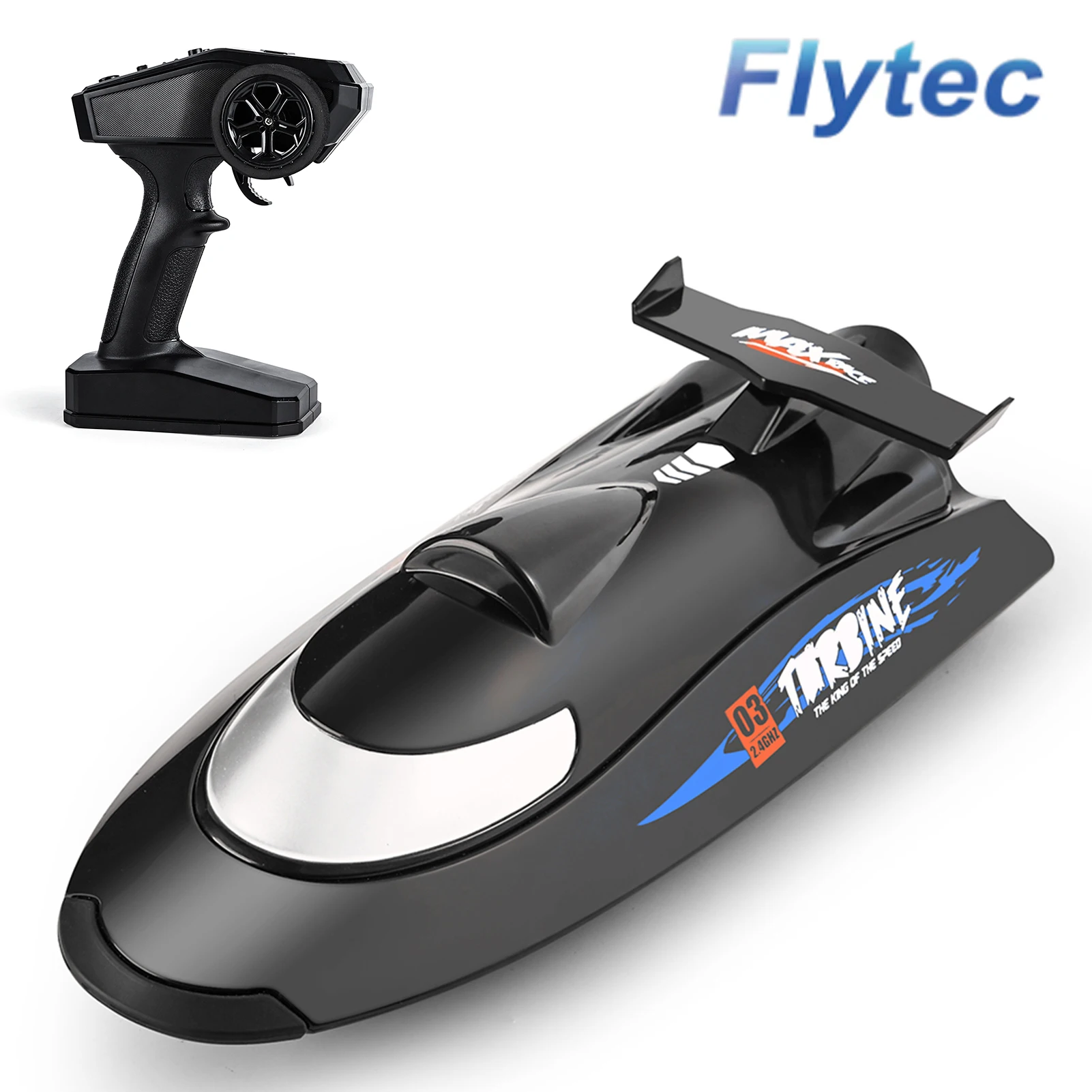 Flytec V009 Remote Control Boats 2.4G RC Boat 3 Speeds Adjustable 30km/h High SpeedSelf-righting  RC Toy Gift for Kids Adults