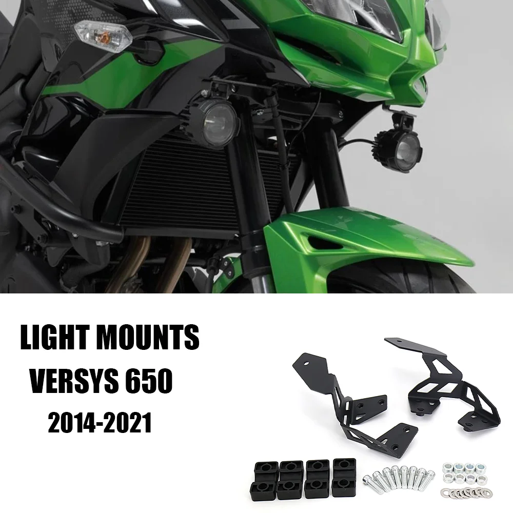 

Versys 650 Accessories Fog Light Bracket Spotlight Light Mounts Fog Light Mounting For Kawasaki VERSYS 650 Versys650 2014- 2022