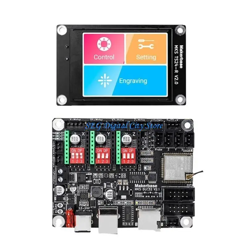 

U75B Engraving Machine Mainboard MKS DLC32 V2.1 Writing Machine Main Control Board