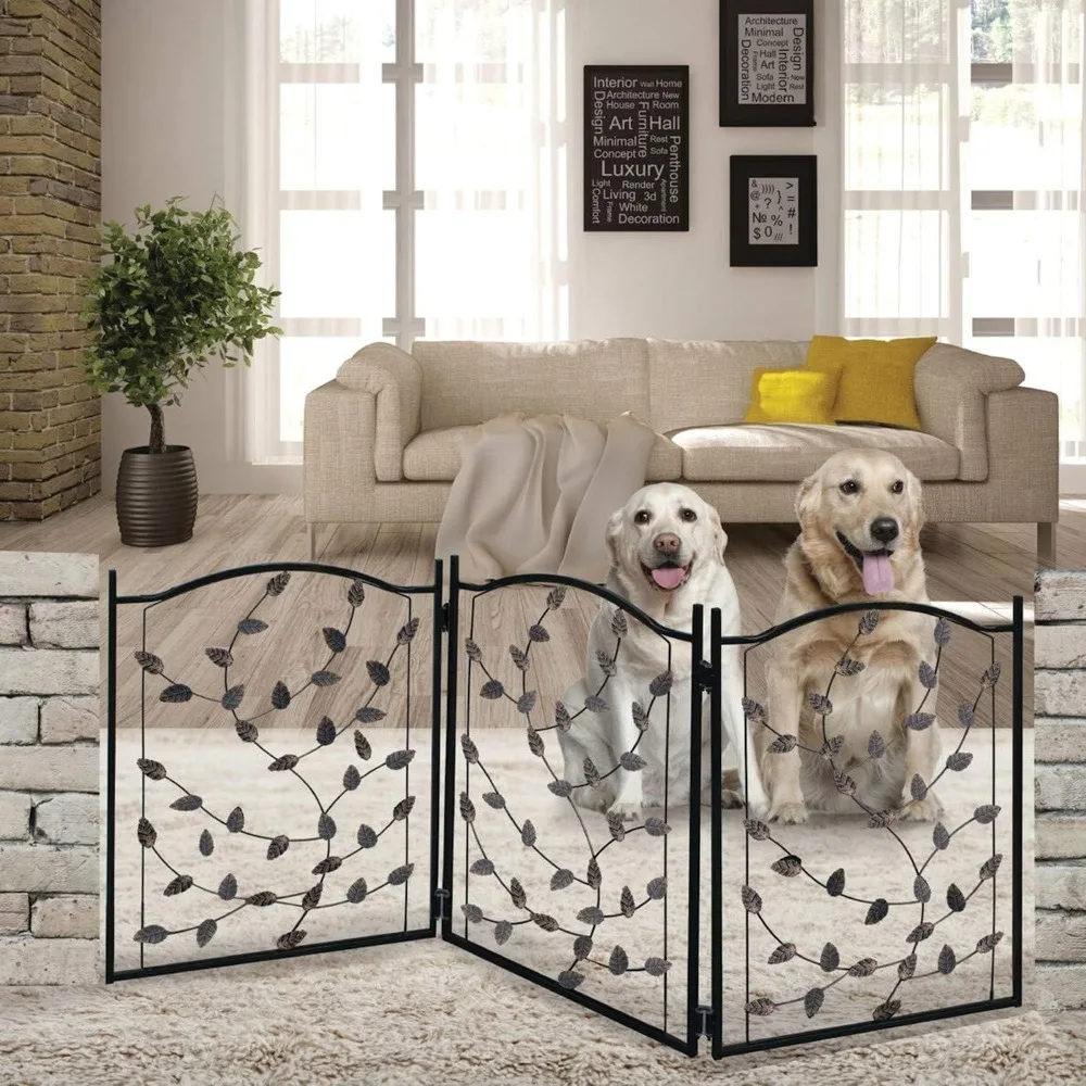 

Products TT Leaf Design Metal Pet Gate