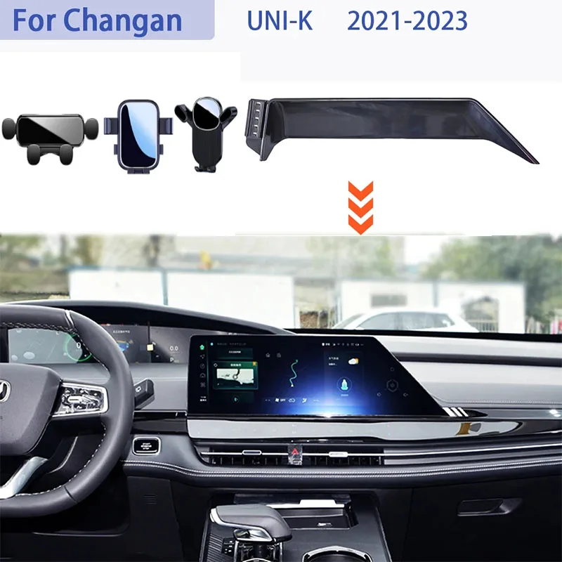 

Автомобильный держатель телефона для Changan UNI-K Unik 2022 2023, фиксированный навигационный кронштейн для экрана, автомобильные аксессуары.