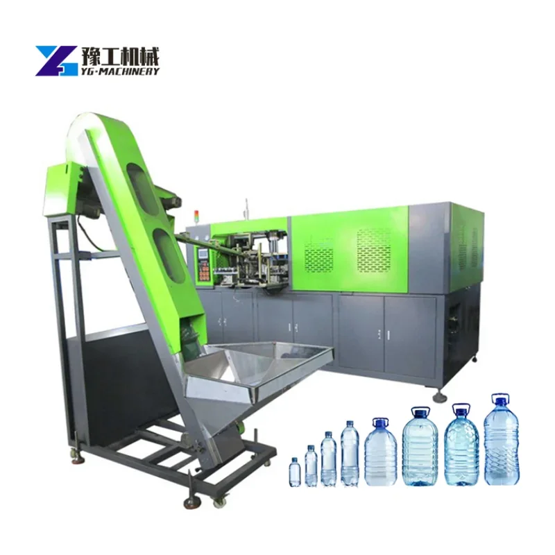 50ml 100ml 200ml 500ml 1000ml 2000ml Semi Automatic Pet Bottle Making Stretch Blowing Blow Molding Moulding Machine