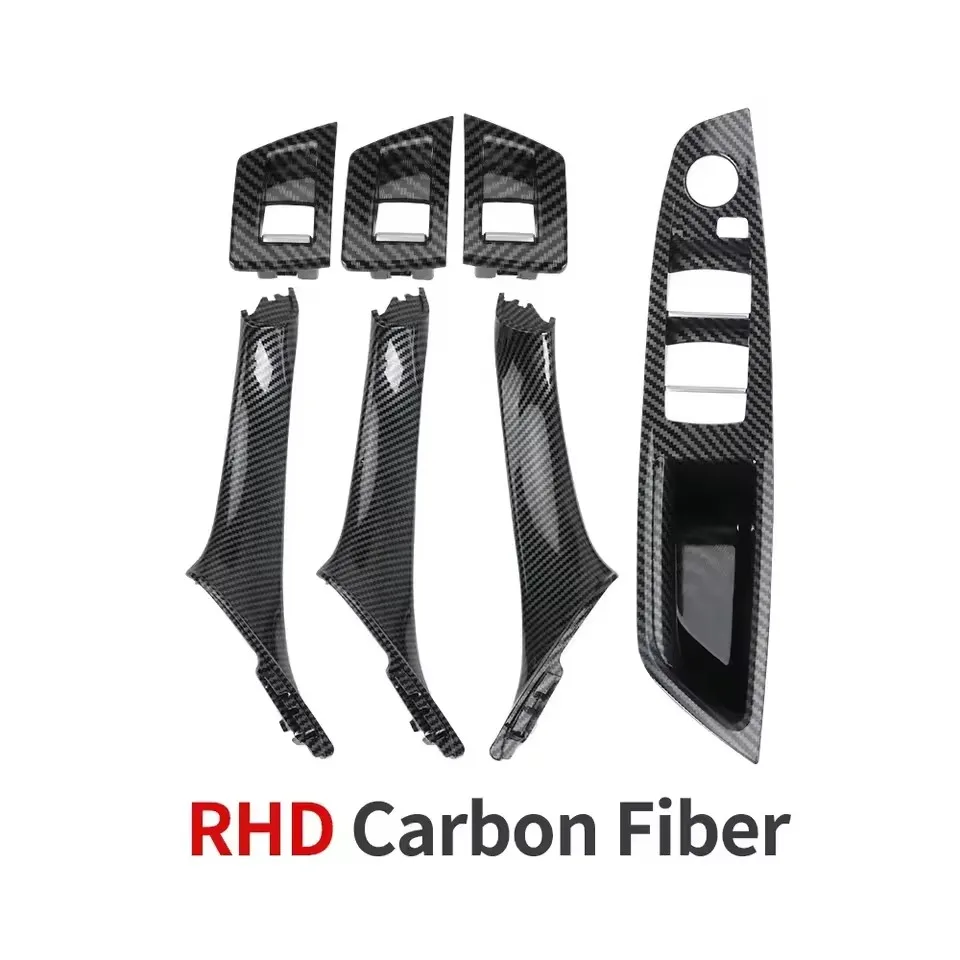 

Для BMW F10 F11 520i 523i 525i 528i 530i 5 Series 2011-2017 Высококачественная ручка панели пассажирских дверей из АБС-пластика с левым рулем и левым рулем