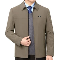 Chaqueta informal holgada de negocios para hombre, chaqueta Formal Social, abrigo de vestir de oficina de lujo, Color sólido, primavera y otoño, nuevo
