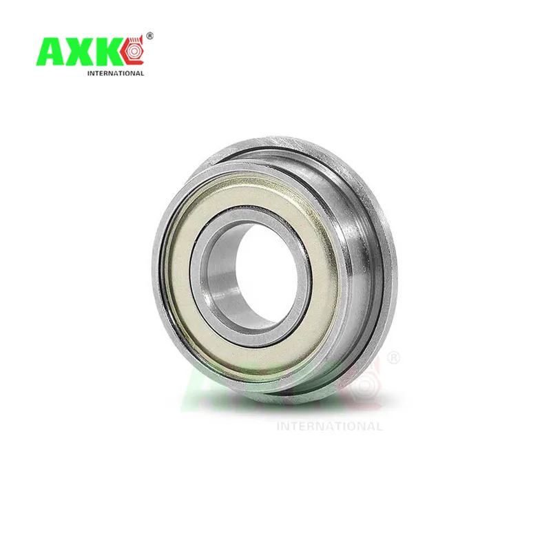 AXK 10PCS MF52ZZ to MF148ZZ Flange Bearing MF63 MF74 MF84 MF83 MF85 MF105 MF106 MF126 MF128 MF137 ZZ Deep Groove Ball Bearing