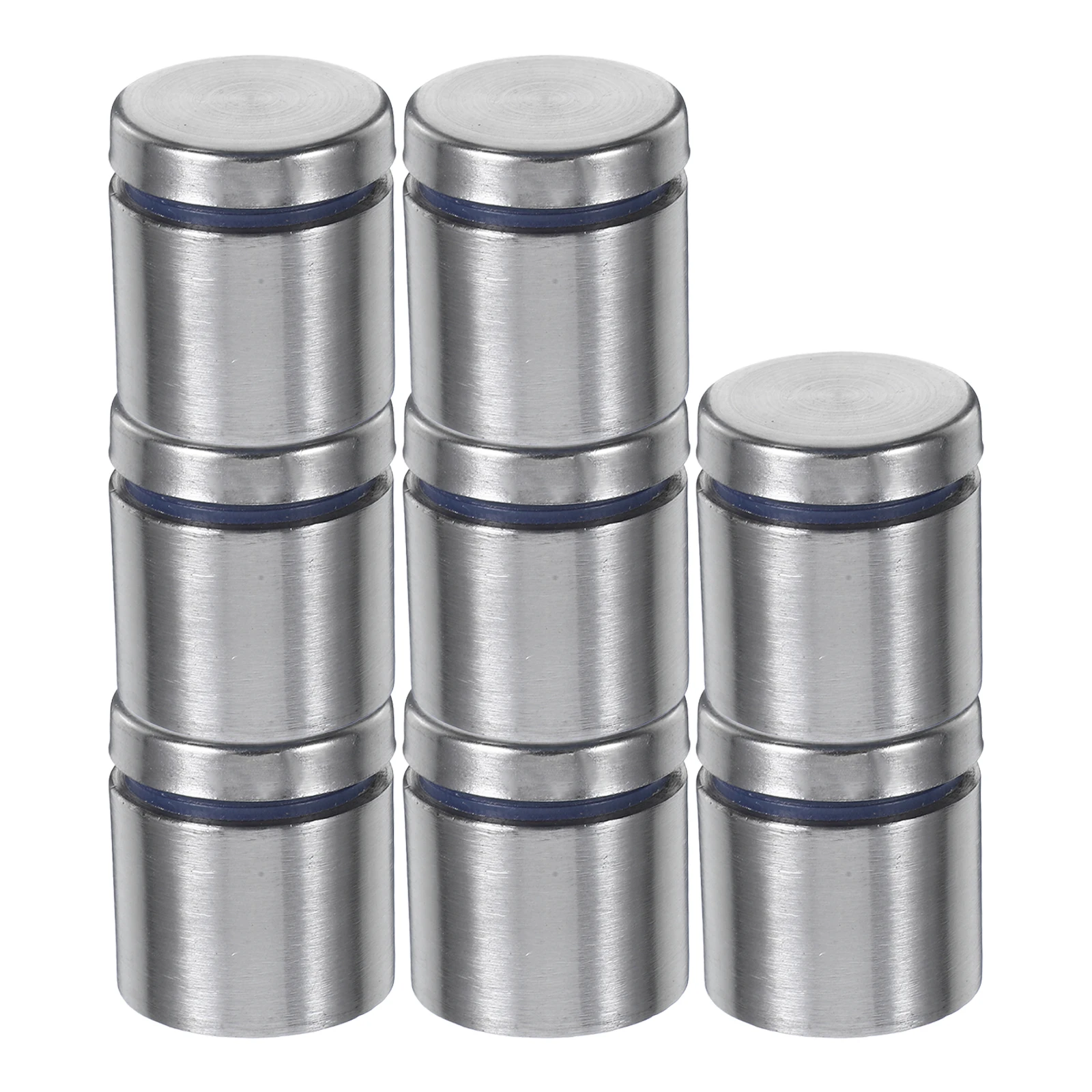 

8pcs Stainless Steel Standoff Screws Silver Wall Sign Mounting Hardware For Acrylic Picture Frame Glass Railing Advertising