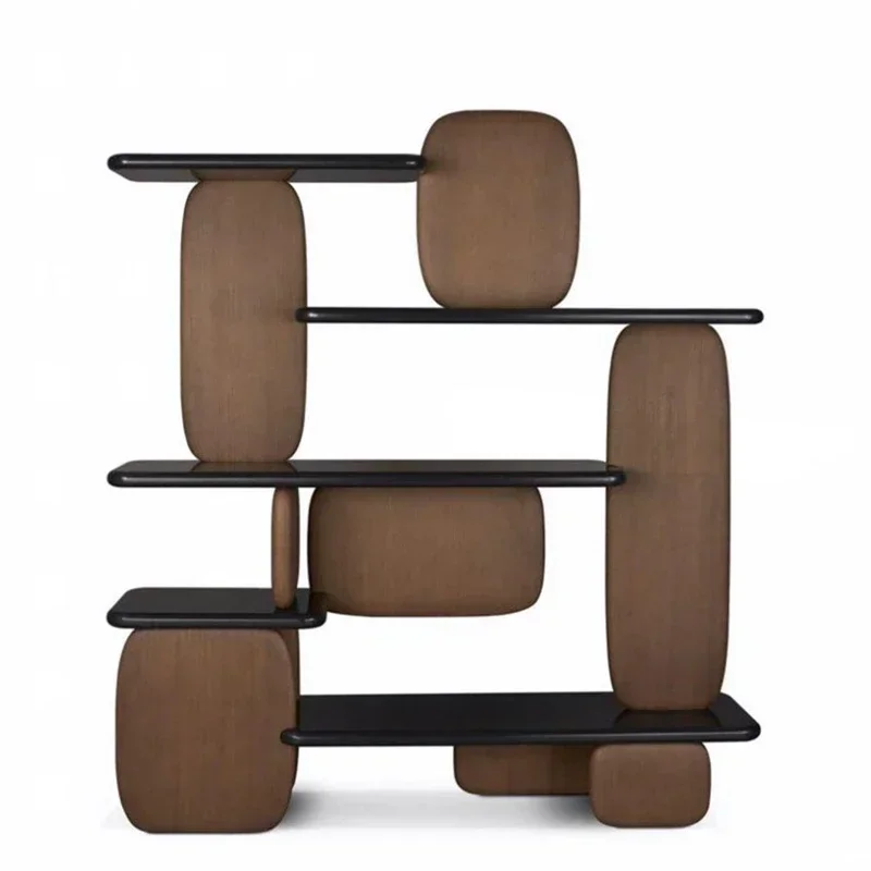 

Скандинавская высококачественная итальянская минималистичная современная ретро книжная полка, витрина, стол