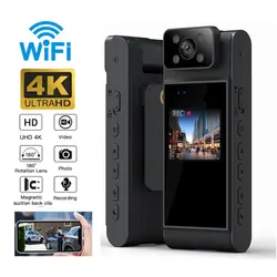 New 4K HD Wifi Mini Camera Portable Digital Video Recorder BodyCam IR Night Vision Car DVR Law Enforcement Miniature Camcorder