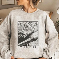 Thorfinn Vinland Saga Vinrando Saga hoodies women harajuku anime anime streetwear Hooded Shirt female gothic clothing