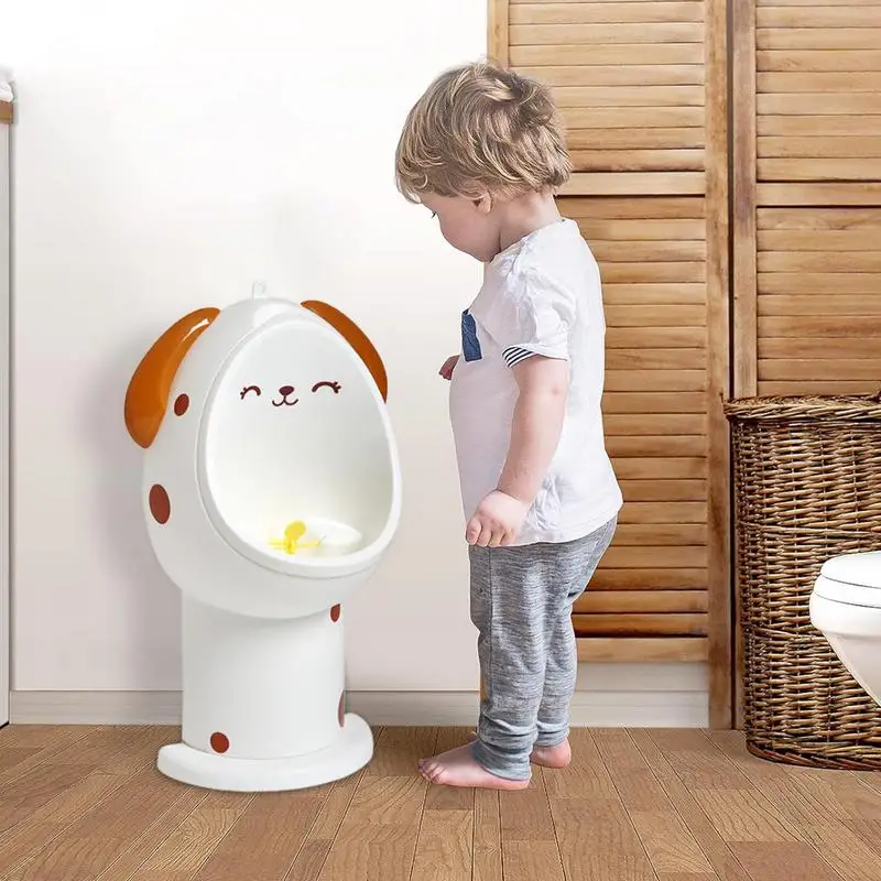 Boys Pee Training Cartoon Urinal Training Toilet Adjustable Animal Pee Training Detachable Urinal Training Toilet With Aiming