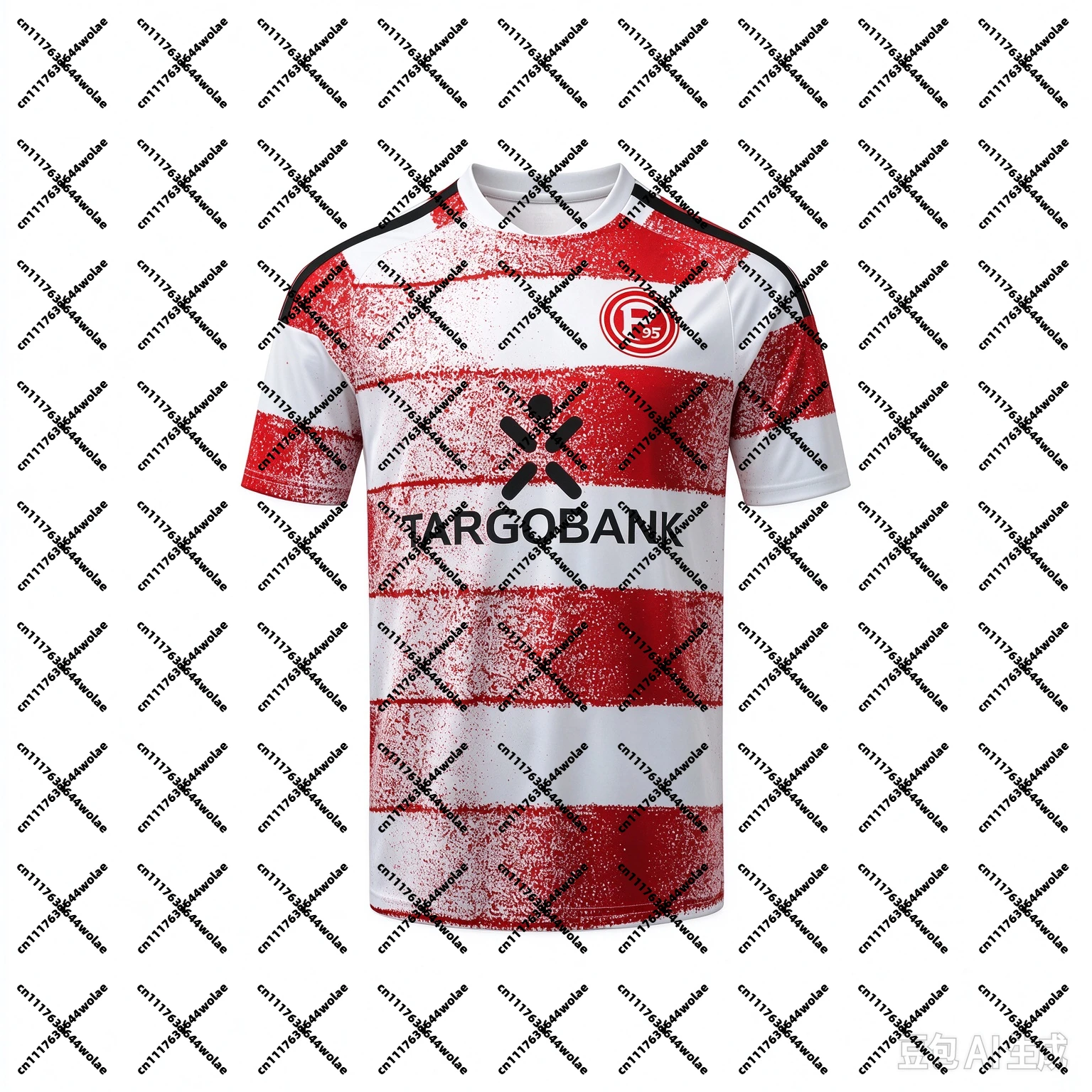 2026-27 Germany Adult Child Sport Fortuna Düsseldorf Football Home Away Jersey Men Women Quick-Drying Breathable Family T-shirt