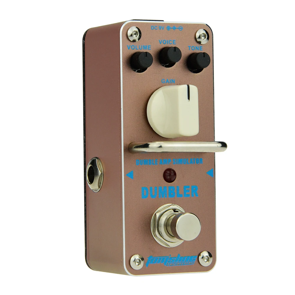 AROMA ADR-3 Guitar Effects Pedal Analogue Tom'sline Dumbler Amp Simulator Mini Single Electric Guitar Effect Pedal True Bypass