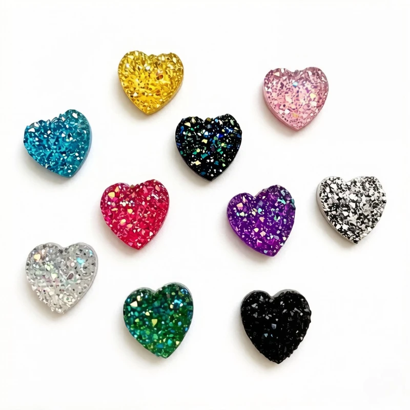 

New 8mm pearl heart-shaped flat back rhinestone jewelry DIY decoration scrapbooking nail art decorations 100pcs/ lot