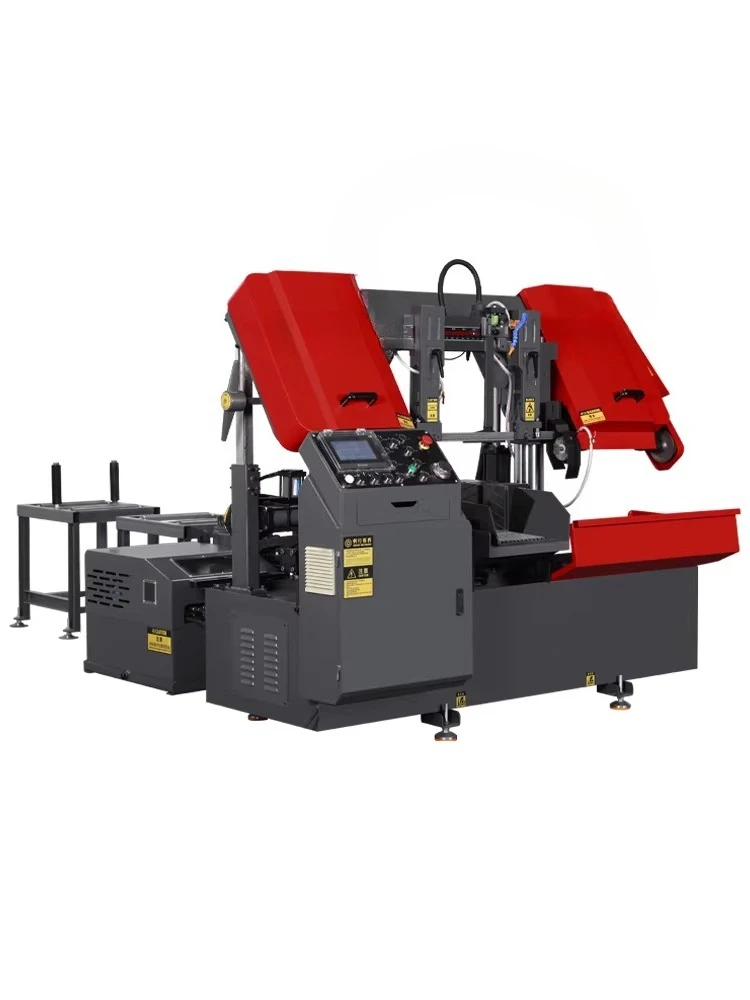 Metal band sawing machine 4232 numerical control sawing machine Double oil cylinder Double column play bed Longmen