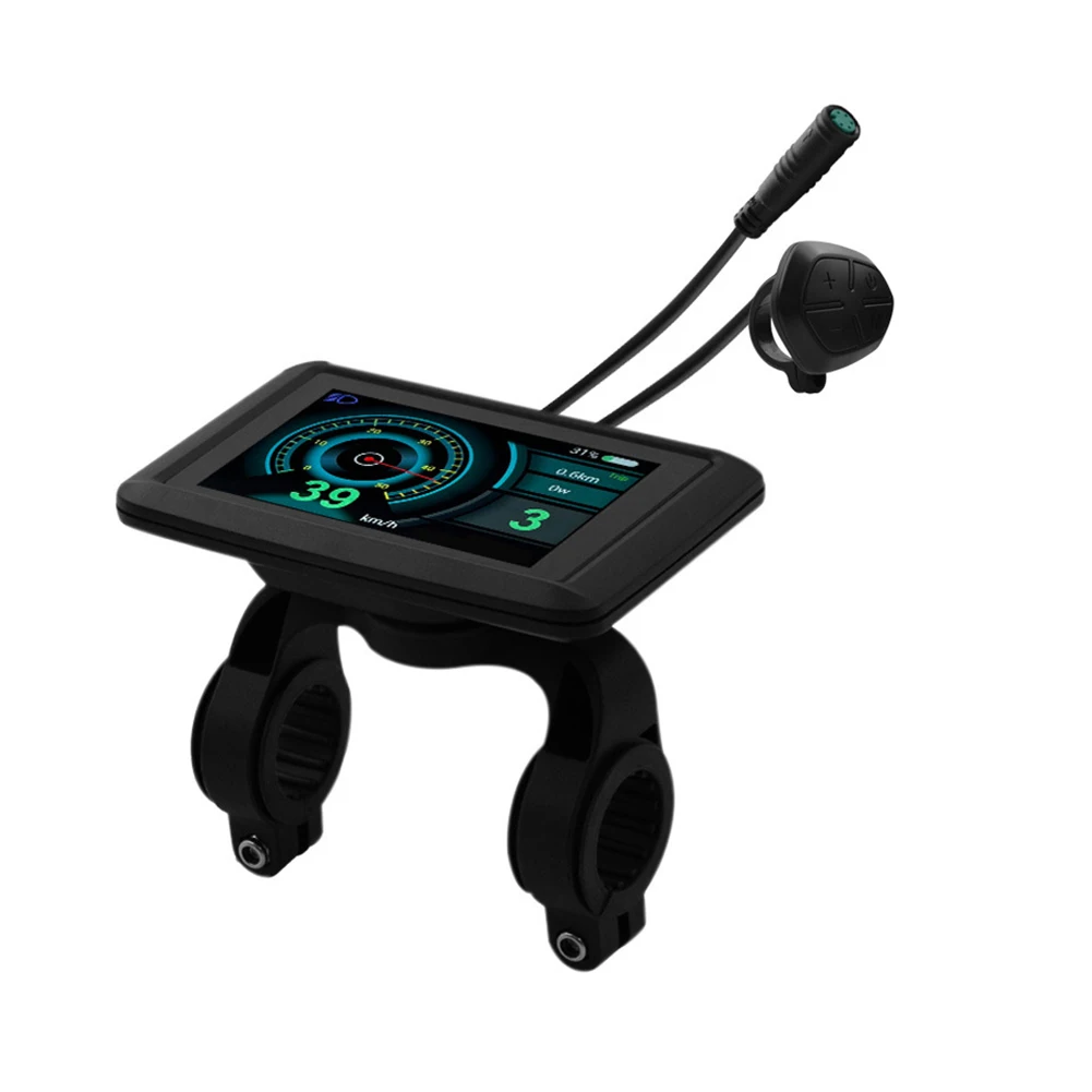 

Компактный внешний вид, цветной экран для Bafang, приборный провод, USB-порт для зарядки, Модернизированный дисплей скорости указателя