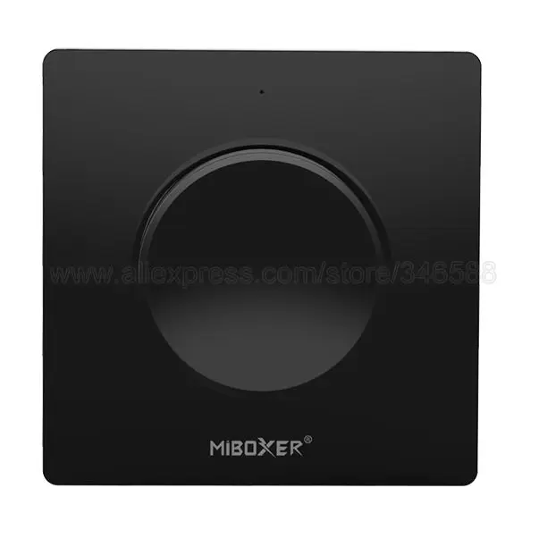 K1 White K1-B Black Rotating Switch Panel Remote Adjust Color Temperature Brightness Dimming Function For MiBoxer CCT LED Lamp