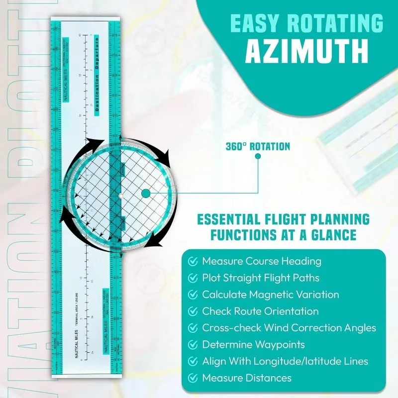 Rotary Turntable Vector Ruler Plastic Multi Angle Drawing Measuring Scale For Drafting Architecture School Use