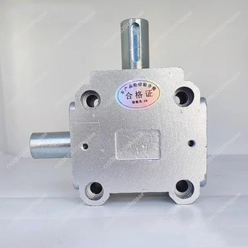 

40N.M Large Load 2.5 Module 16 Teeth 90 Degree Commutator Gear Stainless Steel Right Angle Steering Box Cast Steel Gearbox