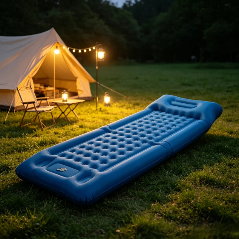 Self-inflating Air Mattress with Pillow Lightweight Camping Sleeping Mat