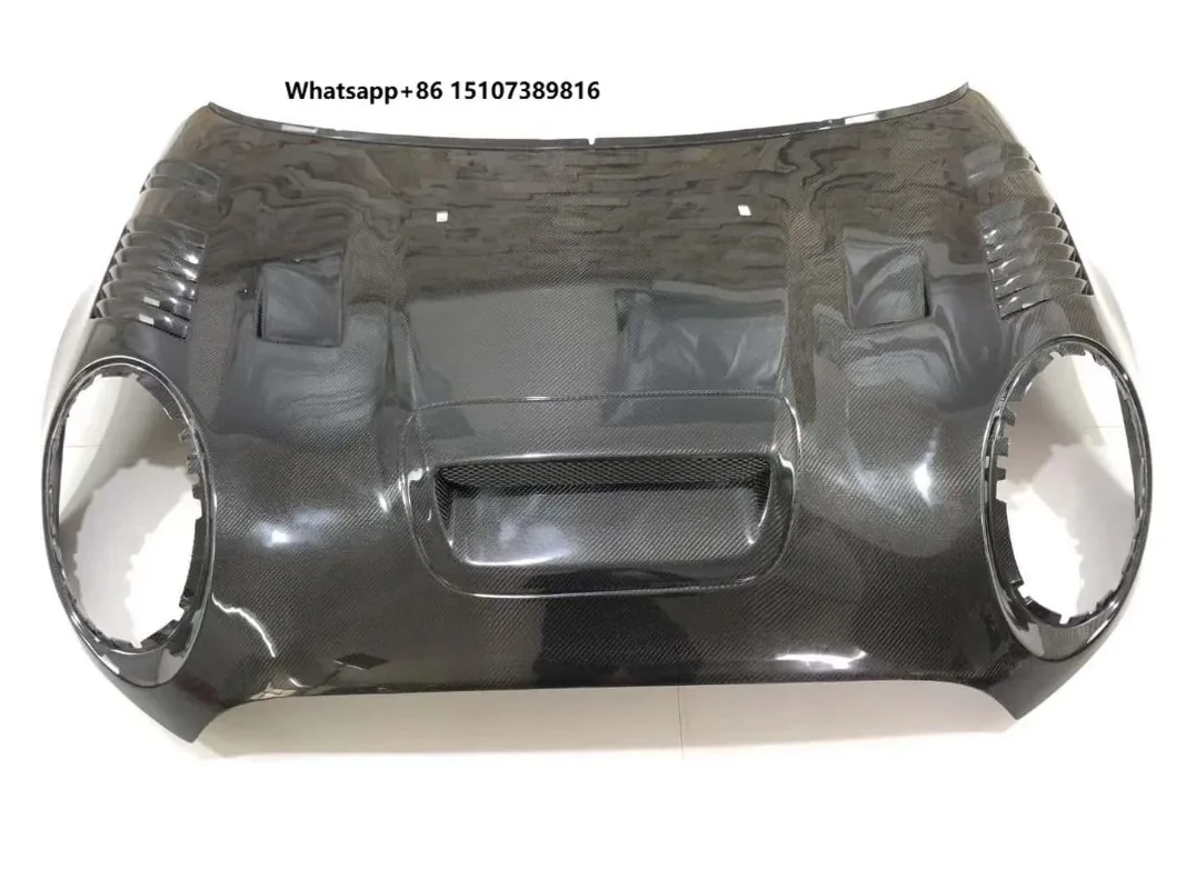 AG Style Carbon Fiber Engine Hood Bonnet for Cooper F55 F56 Vented Custom Body Kit