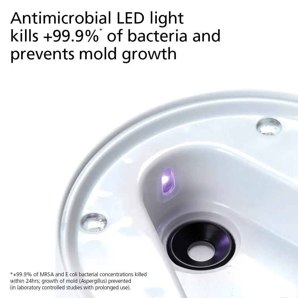 Stay Clean Luftbefeuchter, UltraMist, ein Gallonen einfach zu befüllender Tank, LED-Licht und ohne Filter